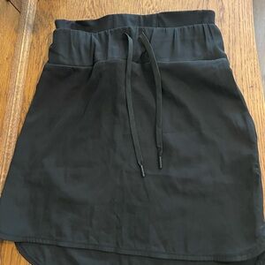 Alexo Athletica Concealed Carry Black Women's Skirt with Drawstring Waist